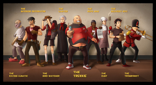 Team Fortress 2 - Снова фан арт