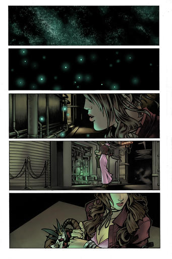 Final Fantasy VII - Comics and art  by Jesse Elliott