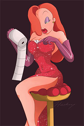 Обо всем - Jessica Rabbit - самая сексуальная мультяшка!