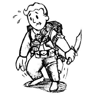 Fallout 3 - Ещё Vault boy на eBay и на Deviantart