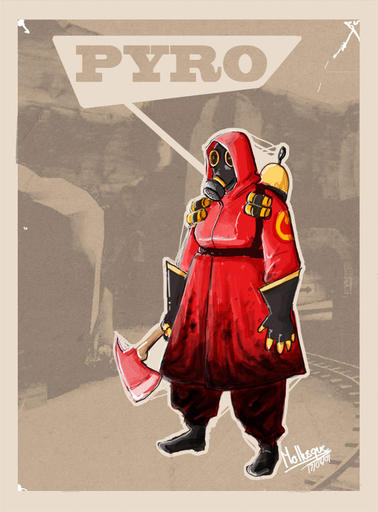 Team Fortress 2 - Pyro - erodreams