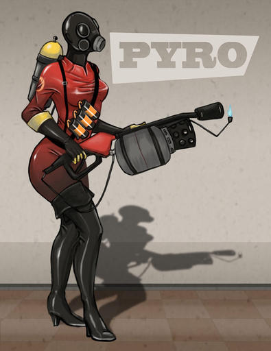 Team Fortress 2 - Pyro - erodreams