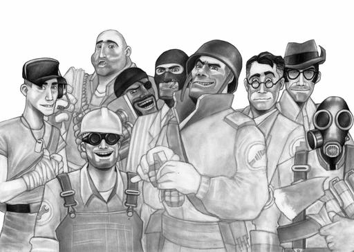 Team Fortress 2 - Новые арты (05.07.2010)