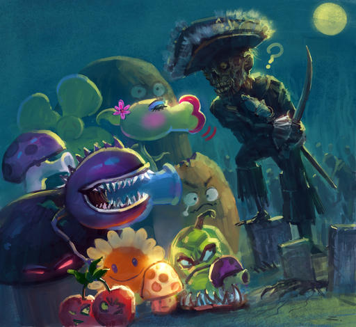 Plants vs. Zombies - Фан-арт — 2