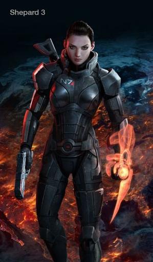 Mass Effect 3 - Предварительные итоги голосования за женскую версию Шепарда