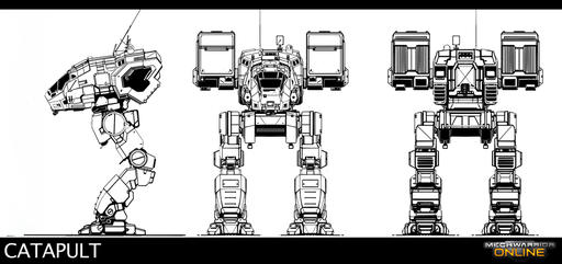 MechWarrior Online - Боевые мехи, №5: Catapult