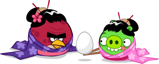 Angry Birds - ✿✿✿Angry Birds и Любование Сакурой+возможность поиграть в Cherry Blossom на японском сайте!!!✿✿✿