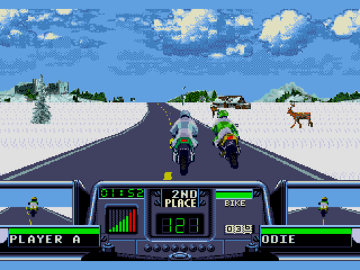 Road Rash - Обзор Road Rash 3: Tour De Force на Sega MegaDrive