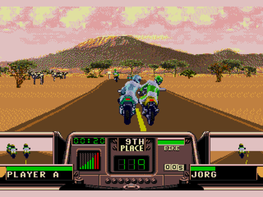 Road Rash - Обзор Road Rash 3: Tour De Force на Sega MegaDrive