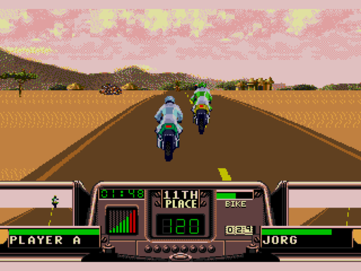 Road Rash - Обзор Road Rash 3: Tour De Force на Sega MegaDrive