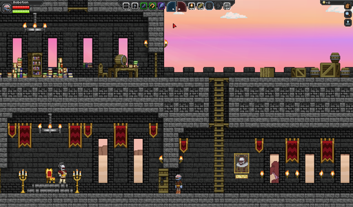 Starbound - Раса Glitch