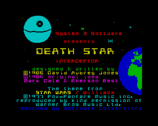 Обо всем - Retro игры: Aces: Iron Eagle 3 (NES) и DeathStar (ZX Spectrum)